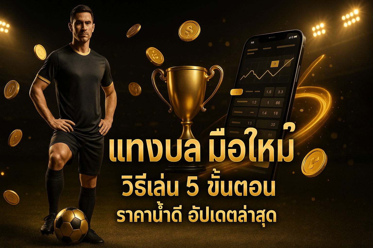 แทงบอล มือใหม่ วิธีเล่น