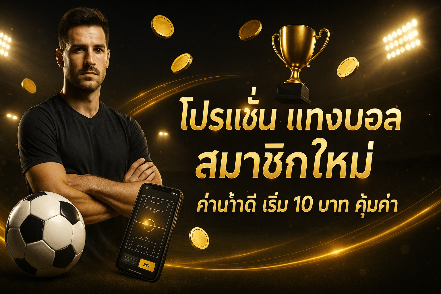 โปรโมชั่น แทงบอล สมาชิกใหม่